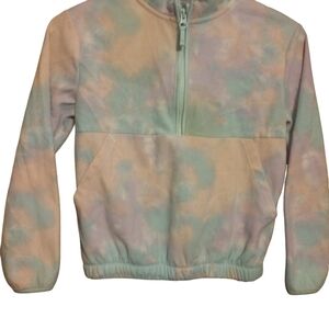 Pastel Tie-Dye Pullover Girl's Sweatshirt